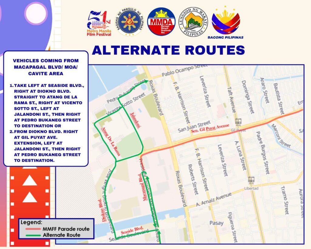 MMFF alternate route plan 1
