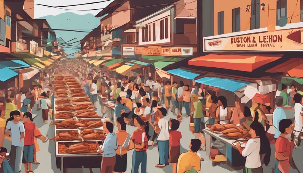 celebrating lechon in philippines