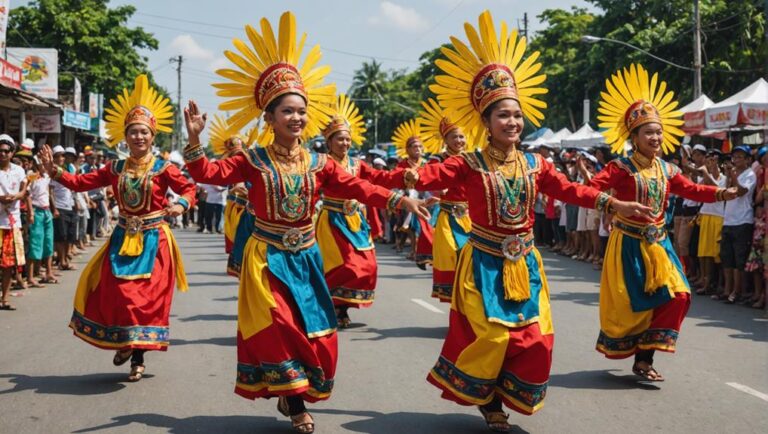 colorful celebration in philippines