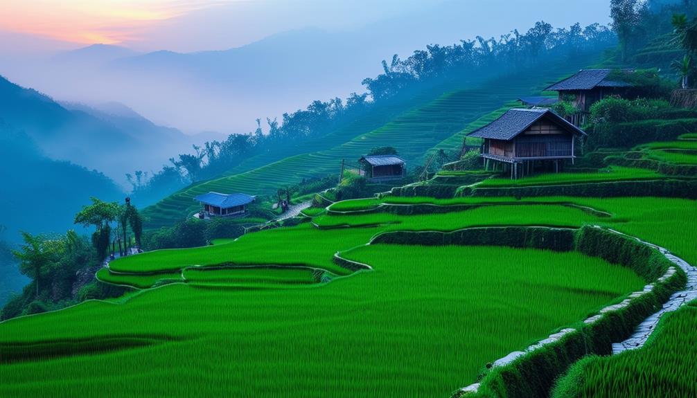 stunning banaue rice terraces