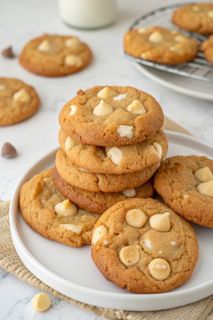 Honey-Roasted Macadamia and White Chocolate Cookies