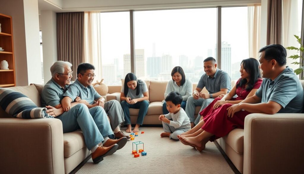 modern Filipino family time