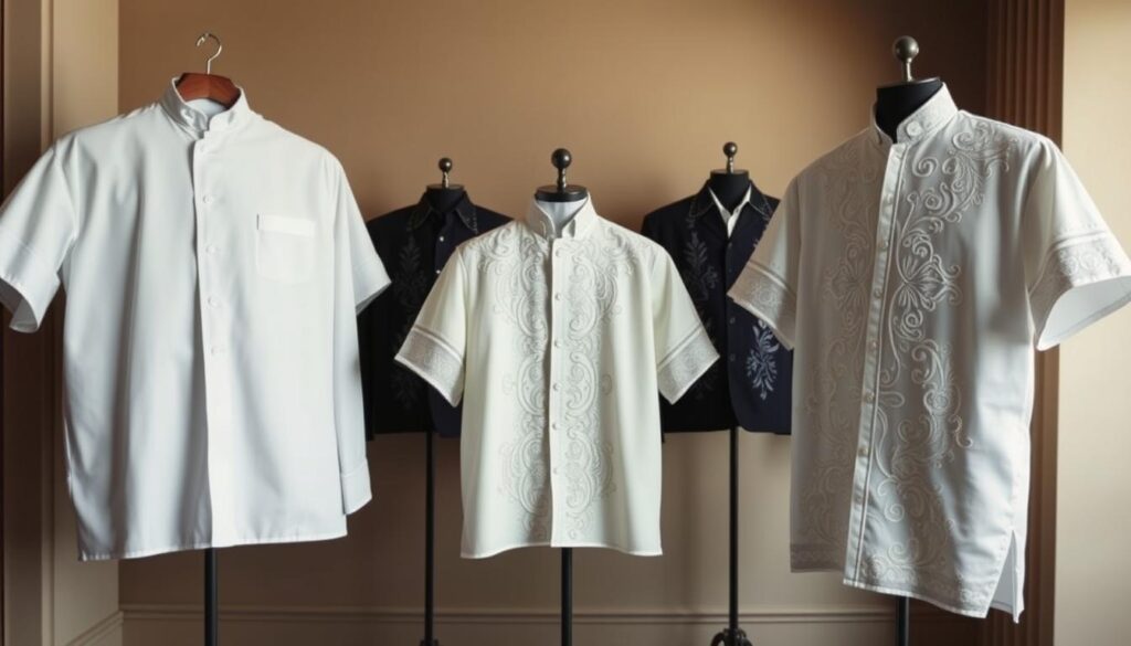 traditional filipino barong tagalog options