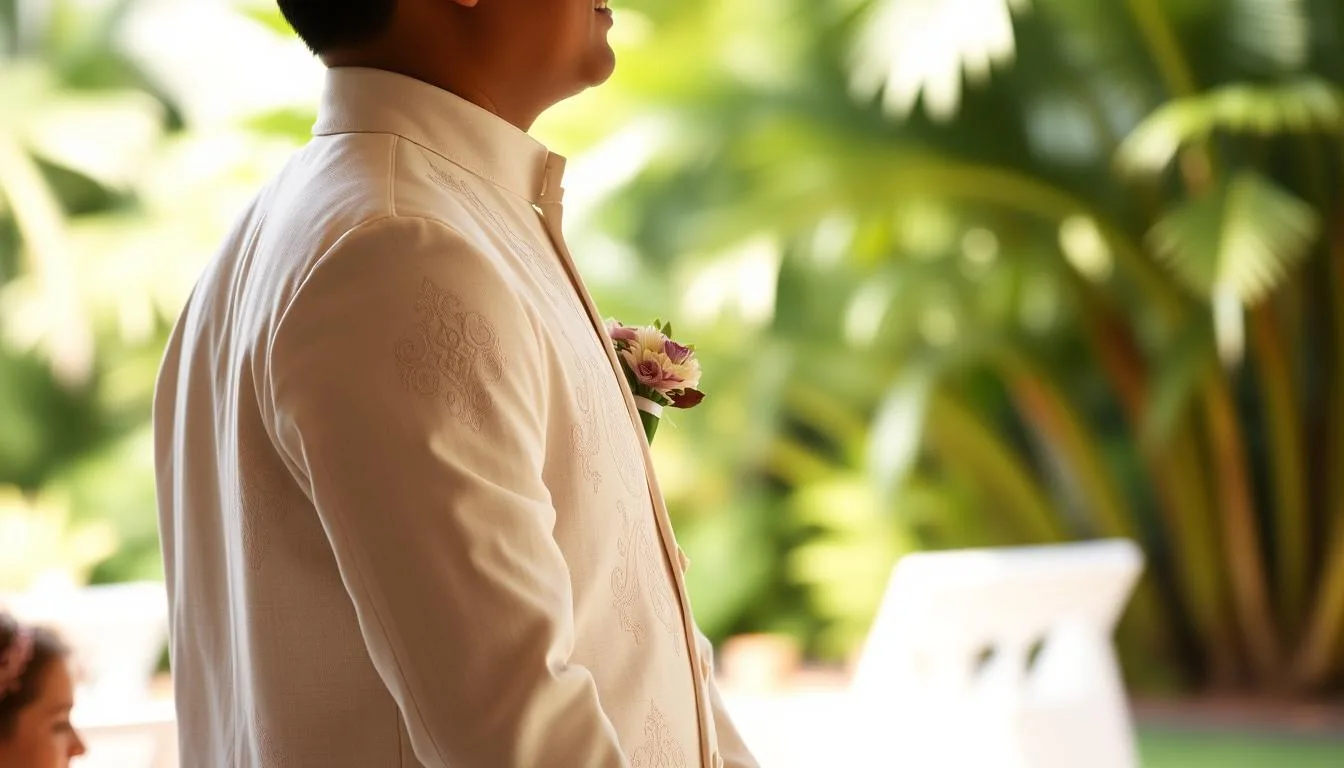 Barong Tagalog for Grooms & Groomsmen