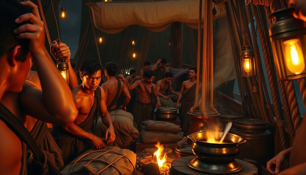 manila galleon crew life