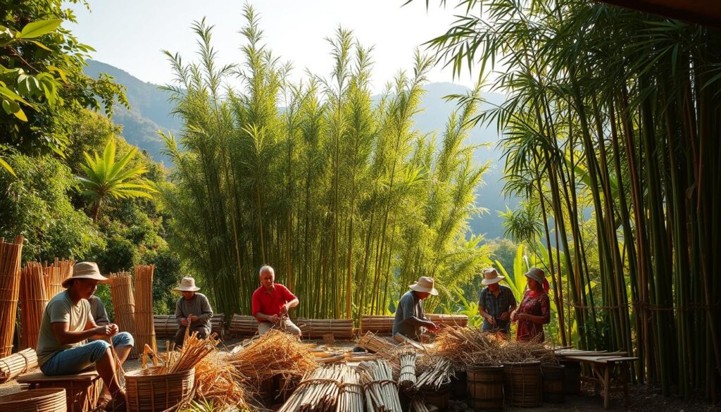 Bamboo industry and heritage