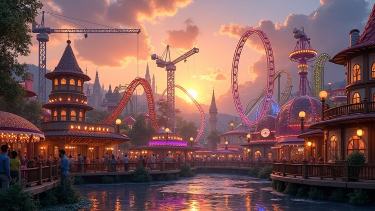 rides upgraded at enchanted kingdom