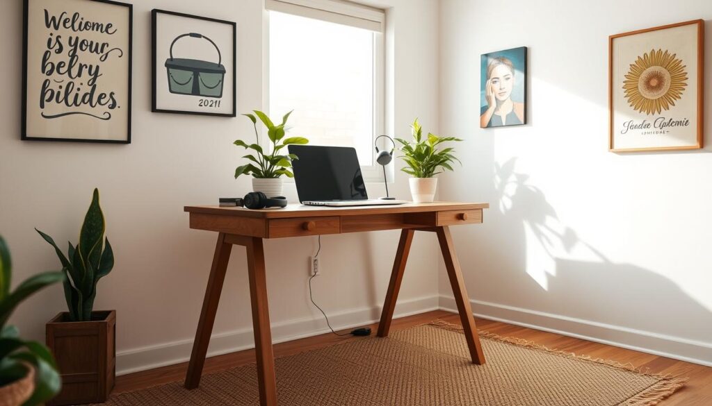 dedicated workspace setup