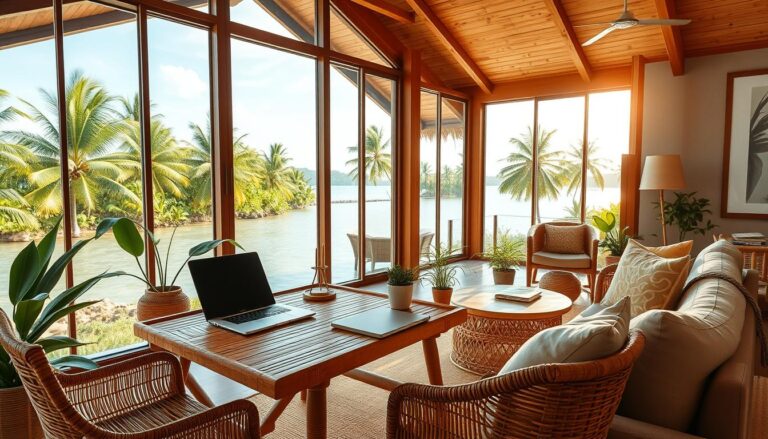 Setting Up a Home Office in Your Island Airbnb in The Philippines