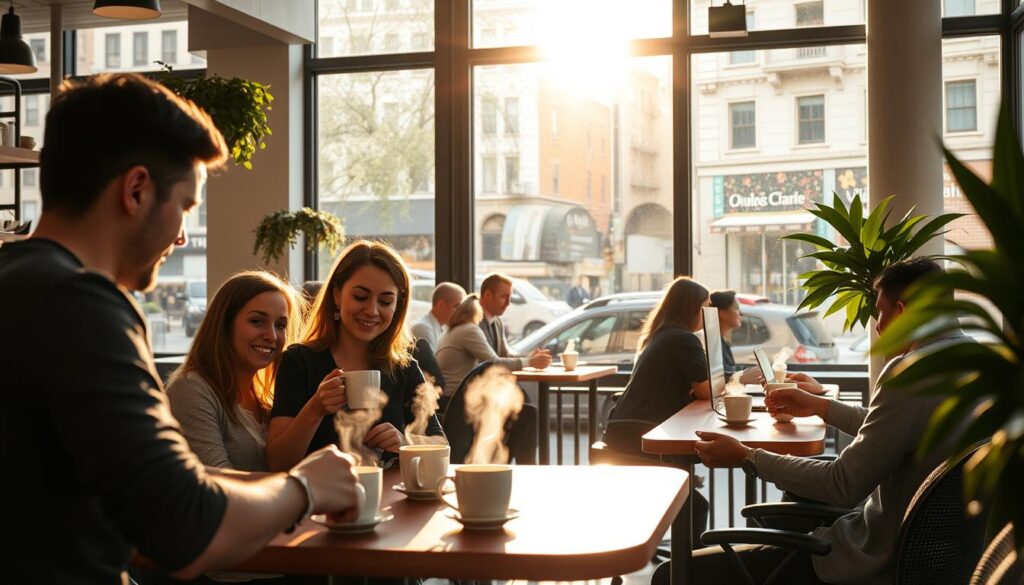 coworking cafe benefits