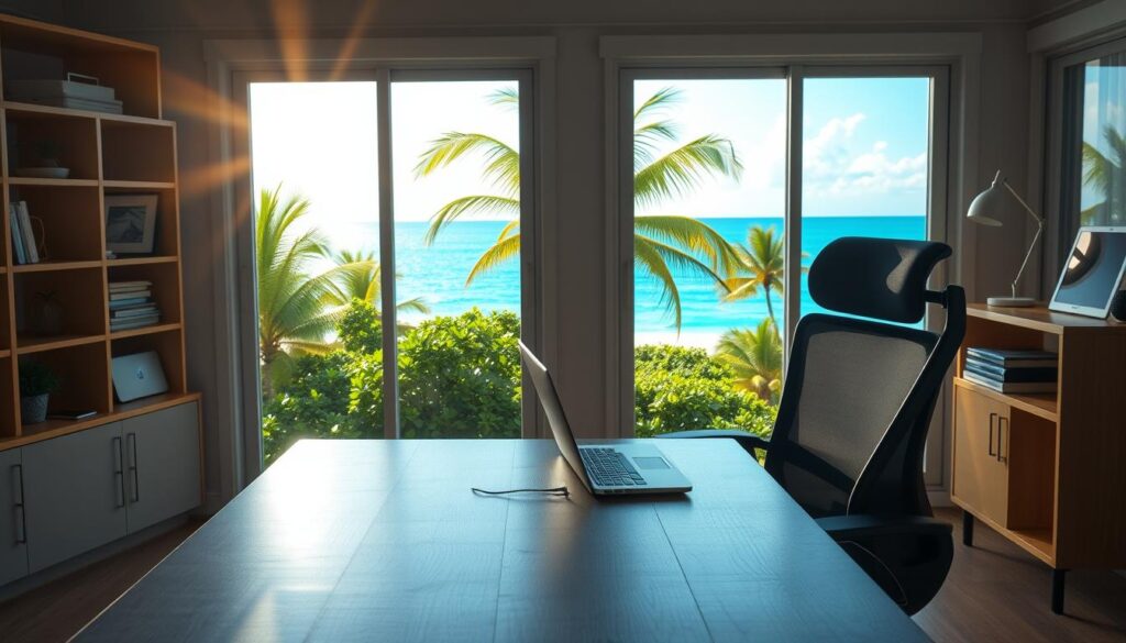 dedicated workspace amenities