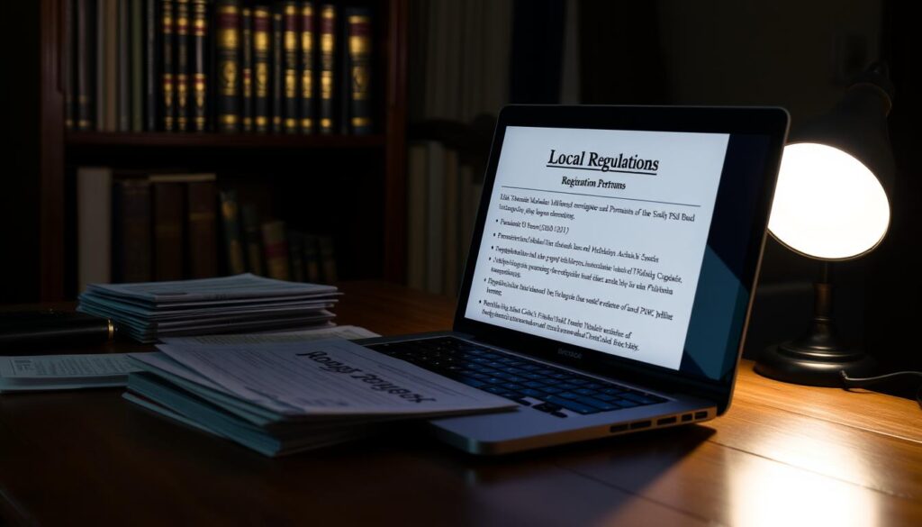 local regulations permits registration