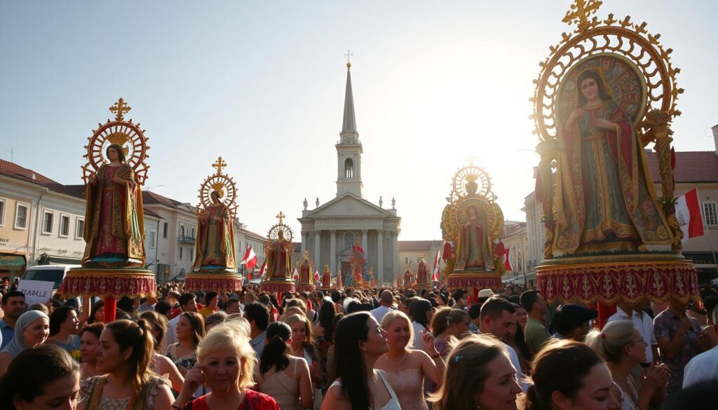 religious celebrations patron saints