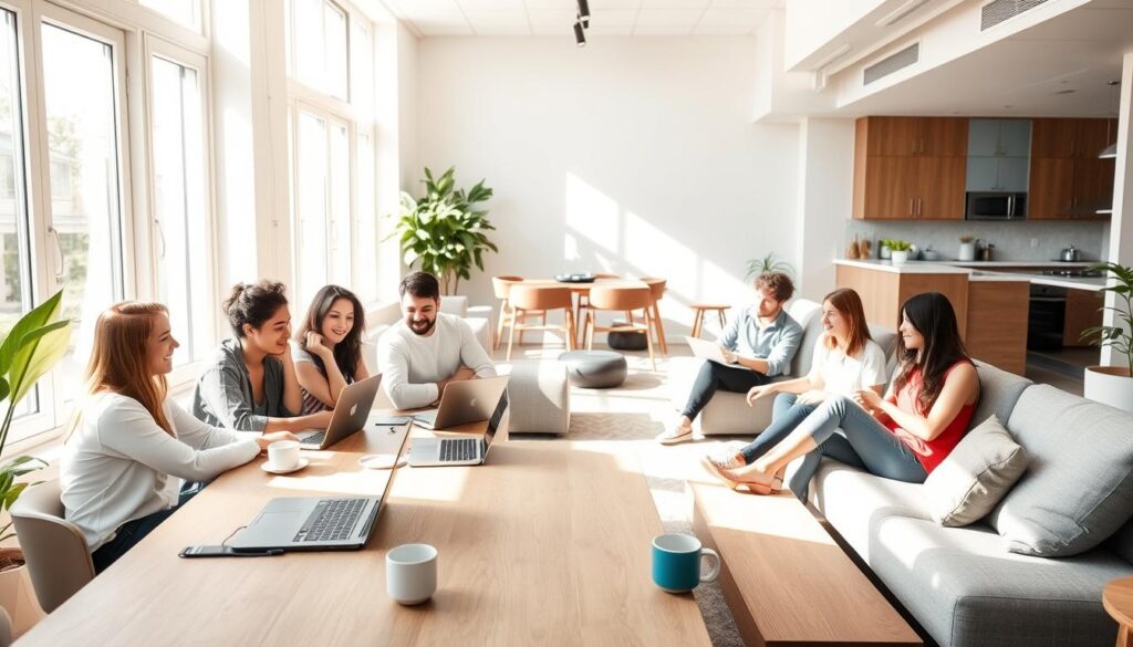 coliving spaces common areas