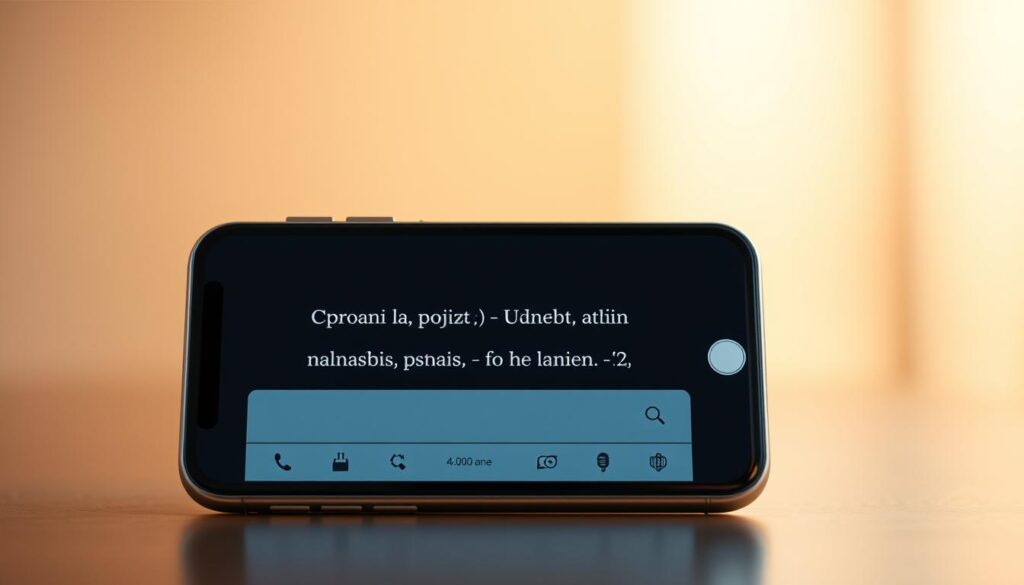 language translation app interface