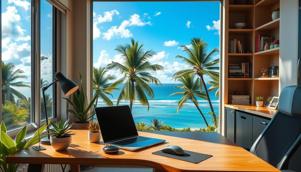 optimizing workspace and internet connectivity for remote work