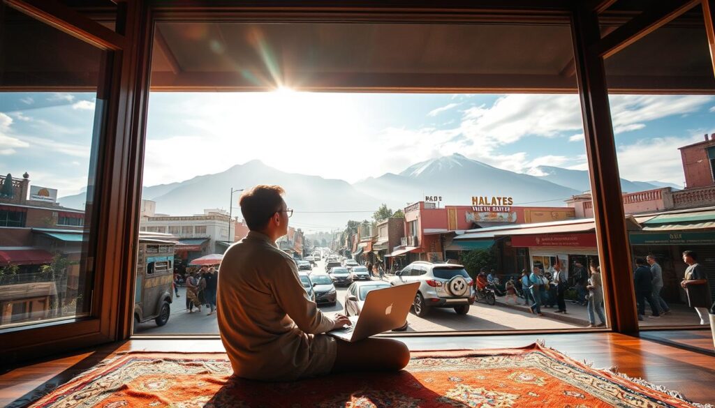 balancing remote work and cultural exploration