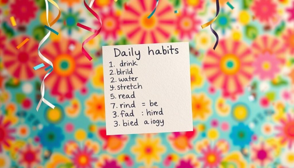 daily habits checklist