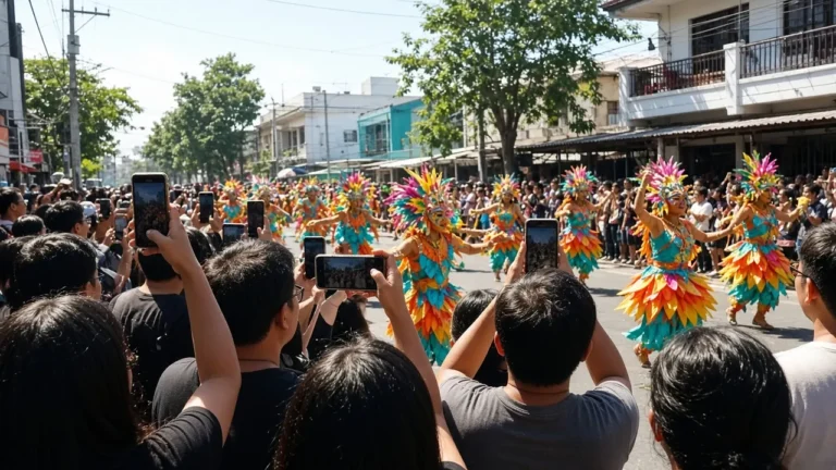 Bonok-Bonok Festival Surigao crowd photograph