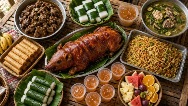 Filipino Fiesta Food: The Fiesta Table