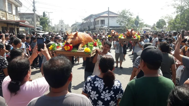 Lechon Festival Balayan crowd photograph