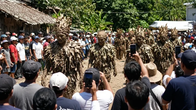 Taong Putik Festival crowd photograph